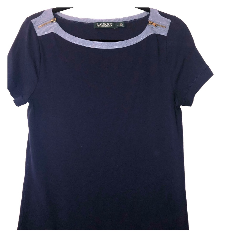 Navy blue Top